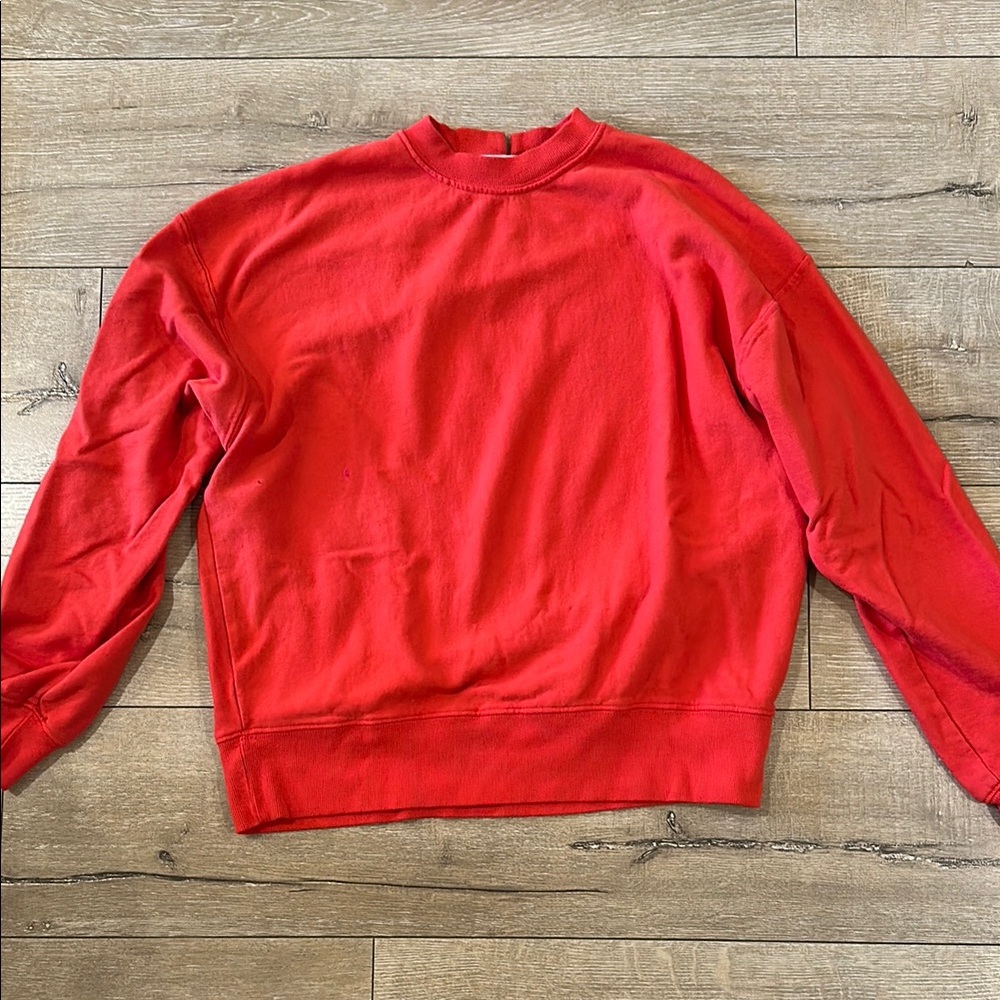 Proenza Schouler Vibrant Red Crewneck Sweatshirt